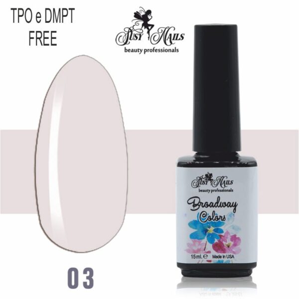 Smalto Semipermanente Broadway Colors 15ml - cod.03
