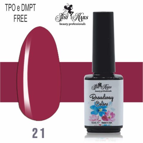 Smalto Semipermanente Broadway Colors 15ml - cod.21