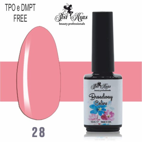 Smalto Semipermanente Broadway Colors 15ml - cod.28