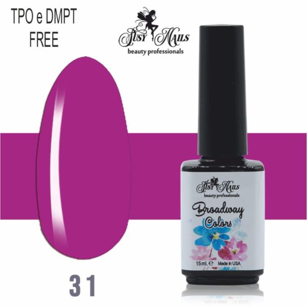 Smalto Semipermanente Broadway Colors 15ml - cod.31