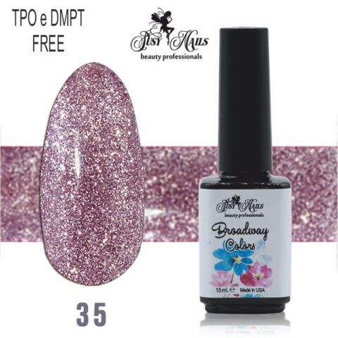 Smalto Semipermanente Broadway Colors 15ml - cod.35