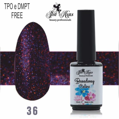 Smalto Semipermanente Broadway Colors 15ml - cod.36