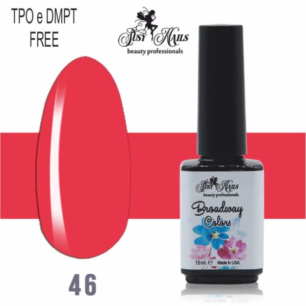 Smalto Semipermanente Broadway Colors 15ml - cod.46