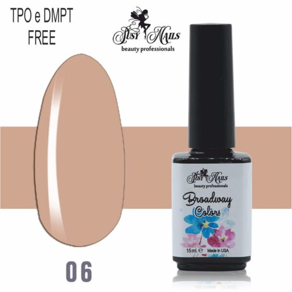 Smalto Semipermanente Broadway Colors 15ml - cod.06
